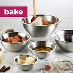 Stainless Steel Mixing Bowl Set Of 6