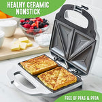 Electric Panini Press Grill And Sandwich Maker