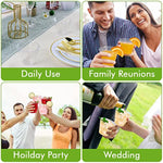 10 Oz Clear Disposable Plastic Cups For Wedding Thanksgiving Mothers Day Christmas Party