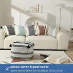 Braided Handwoven Casual Ottoman Pouf Cover