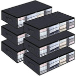 Under bed Storage Containers With Durable Handles For Clothes, Bedding and Toys