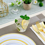 10 Oz Clear Disposable Plastic Cups For Wedding Thanksgiving Mothers Day Christmas Party