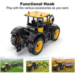 2 4G Hobby Remote Control Engineering Vehicle With High Simulation Lights And Sounds For Kids Adults