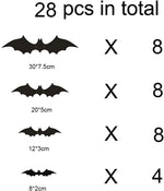 Scary Bats Wall Decals