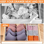 58 Cell Foldable Fabric Dresser Closet Organizers and Storage Bins