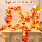 2 Pack Fall Decor for Home Thanksgiving Decorations