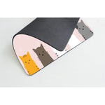 Gaming Mouse Pad Custom Cute Flat Pastel Cat Mouse Pad Cat Paw Gaming Mouse Pad Mousepad Nonslip Rubber Backing