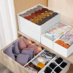 58 Cell Foldable Fabric Dresser Closet Organizers and Storage Bins