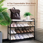 Adjustable Shoe Shelf Storage Organizer