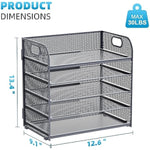 Mesh Desk File Organizer with Handle