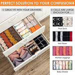 Foldable Fabric Dresser Organizers