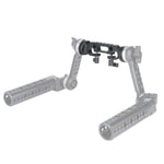 Niceyrig Rosette Bracket With 15Mm Rod Clamp Applicable For M6 Thread Standard Arri Mount Handles