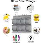 Large Fabric Pockets Hanging Shoe Rack