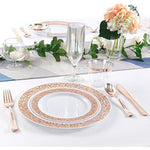 Disposable Dinnerware Set For Party Wedding Offices