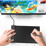 Osu Tablet Veikk S640 Ultra Thin 6X4 Inch Graphics Drawing Tablet With Battery Free Pen 8192 Levels Pressure