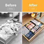 Drawer Dividers Organizer 5 Pack