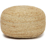 Braided Pouffe Accent Chair Round Seat