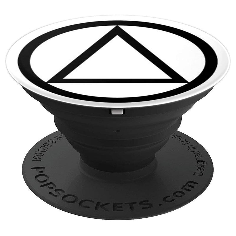 Aa Symbol Black And White Popsocket Grip And Stand For Phones And Tablets