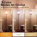 3 Color Temperature Standing Lamps with Pull Chain Switch