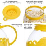 Micro Pop Microwave Popcorn Popper With Temperature Safe Glass