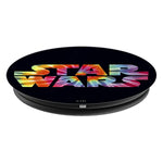 Star Wars Tie Dye Logo Fill Grip And Stand For Phones And Tablets