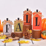 4 Pcs Rustic Thanksgiving Farmhouse Home Decor Signs