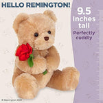 9.5 Inch Classic Plush Remington The Teddy Bear Stuffed Animal