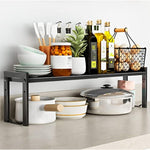 Adjustable Kitchen Counter Shelf Organizer