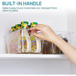 Food Storage Bins with Handle for Refrigerator