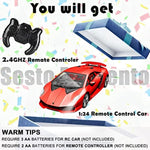 Rc Sport Racing Toy Car Compatible With Lamborghini Sesto Elemento Model Vehicle For Boys Girls