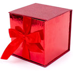 4 Small Gift Box With Paper Fill Glitter For Valentines
