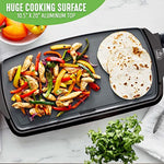 Extra Large 20 Electric Griddle For Pancakes Eggs Burgers And More