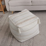 Braided Handwoven Casual Ottoman Pouf Cover