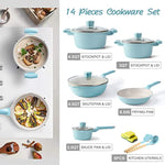 14-Pieces-Non-Stick-Cooking-Set,-Large-Capacity-Saute-Pan