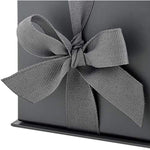 Paper Fill Small Ribbon Gift Box With Lid