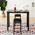 Breakfast Table With 2 Bar Stools