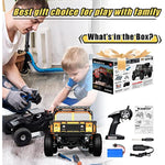 Rc Crawler For Boys With Full Metal Chassis Rc Cars For Outdoor Sand