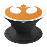 Star Wars The Last Jedi Orange Rebel Logo Grip And Stand For Phones And Tablets