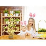 Easter Decorations 18 Inch Pre Lit Easter Egg Tree Tabletop Decor With Delicate Oranments