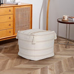 Braided Handwoven Casual Ottoman Pouf Cover