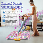 Touch Play Electronic Dance Pad With Led Lights For 3 4 5 6 7 8 9 Year Old Kids