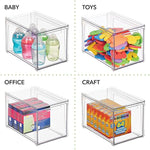 Plastic Stackable Closet Storage