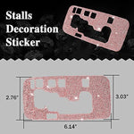 Gear Shift Panel Decoration Cover Trim Stickers Compatible with Jeep Wrangler 2012 2018