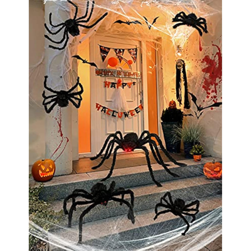 Scary Fake Spider for Indoor Outdoor Halloween Decor for Home Party