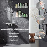 2-Pack Adhesive Bathroom Shower Caddy Organizer