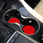 4PCS Universal Non Slip Cup Holders Embedded in Ornaments Coaster