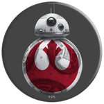Star Wars The Last Jedi Bb 8 Rebel Logo Grip And Stand For Phones And Tablets