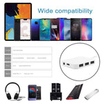 Xiwai Usb C Type C To 3 5Mm Earphone Aux Audio 3 Usb 2 0 Female Pd Power Adapter For Laptop Cell Phone Tablet
