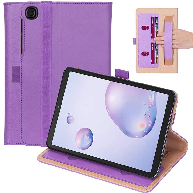 Gylint Case For Glaxy Tab A7 2020 Multifunctional Cover Standing Multiple Viewing Angles For Samsung Galaxy Tab A7 10 4 Inches 2020 Sm T500 Sm T507 Purple