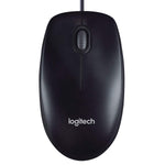 Logitech Wired Mouse M90 Black Usb